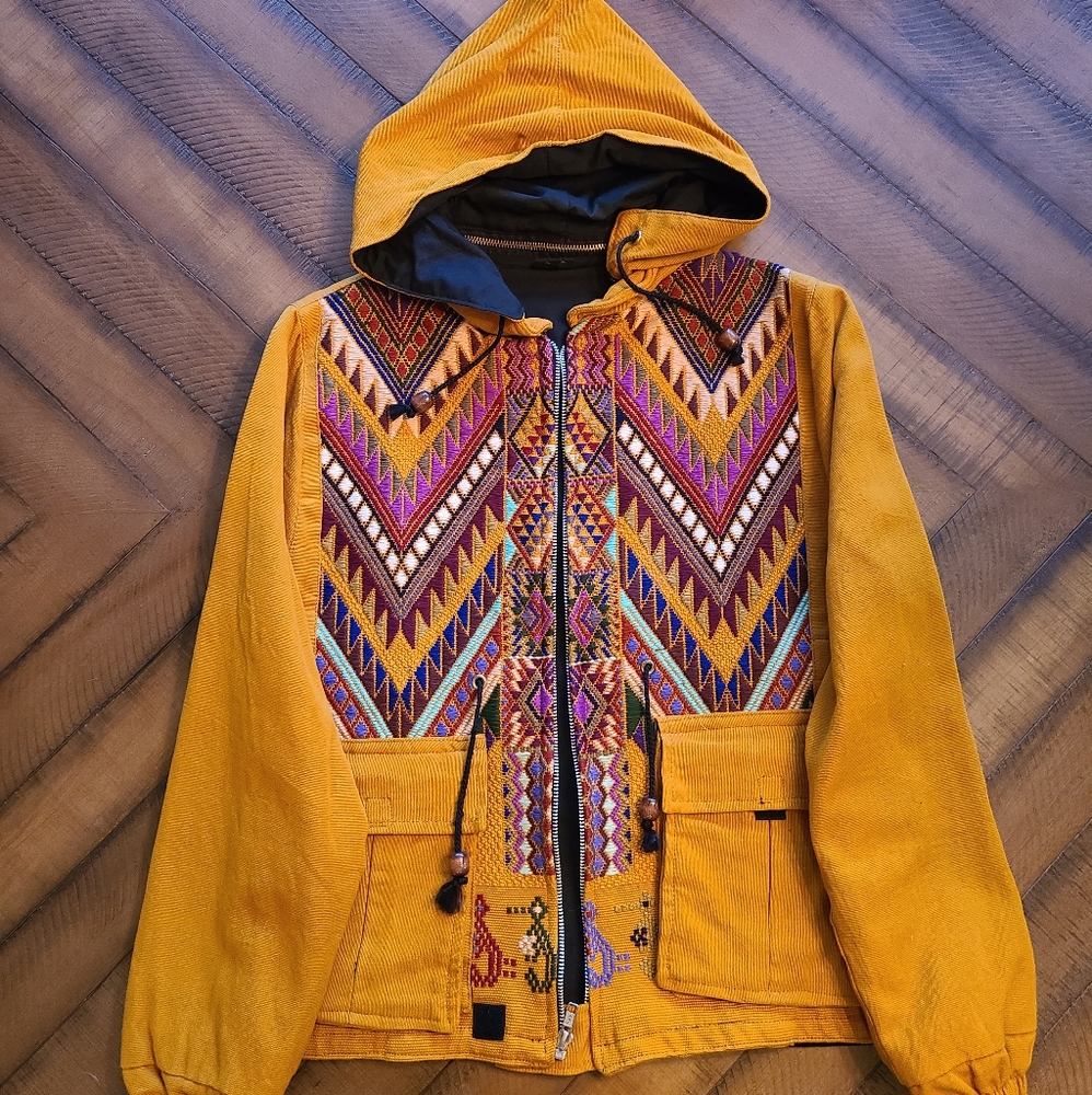 Authentic Guatemalan Textile Jacket